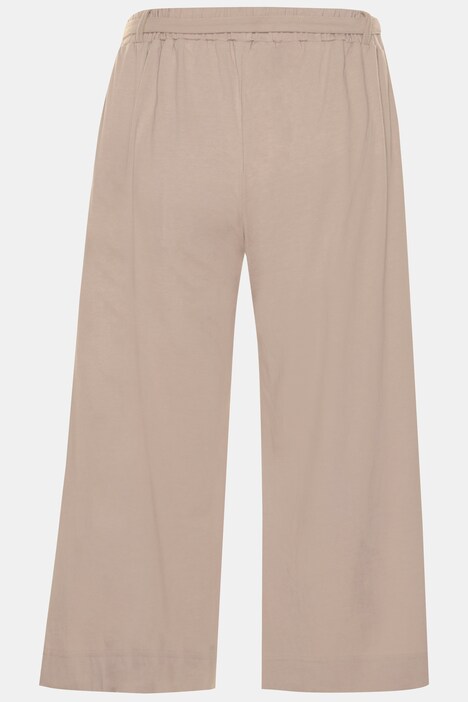 Culotte, wadenlang, Bindeband, Jersey, Biobaumwolle