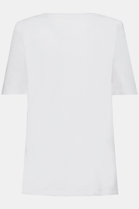 T-Shirt, Schildkröte, V-Ausschnitt, Halbarm, Biobaumwolle