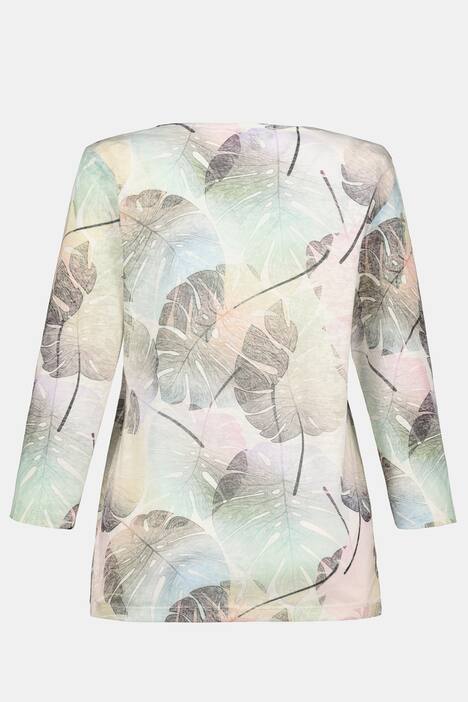 Shirt, Dschungeldruck, Rundhals, 3/4-Arm