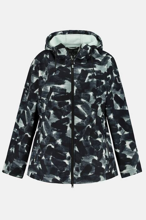 Veste softshell, polaire, capuche, zip