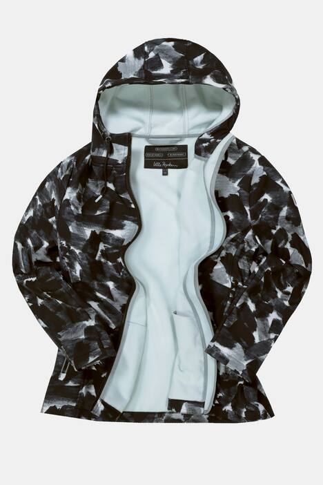 Veste softshell, polaire, capuche, zip