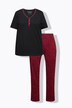 Eco Cotton Lace Print Pajama Set