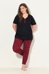 Eco Cotton Lace Print Pajama Set
