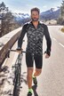 JAY-PI Fahrrad Trikotjacke, Langam, Stehkragen, QuickDry, Saumtaschen hinten