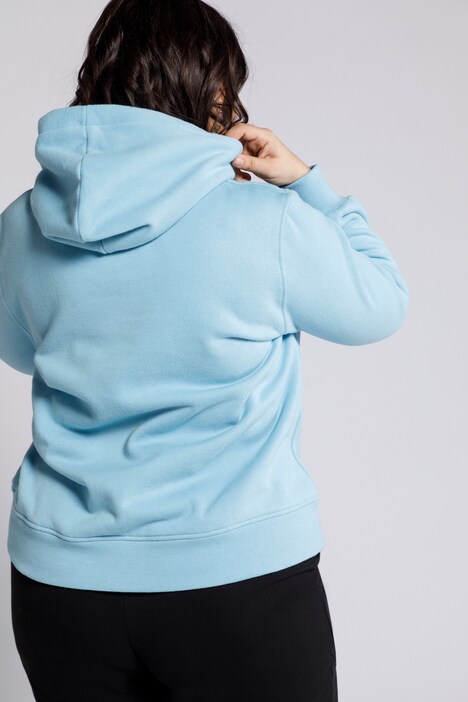 Hoodie, boxy Fit, Kapuze, Stickerei