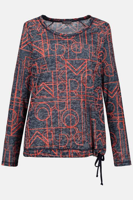 Shirt feel good, Buchstaben, Langarm