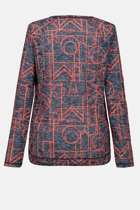 Shirt feel good, Buchstaben, Langarm