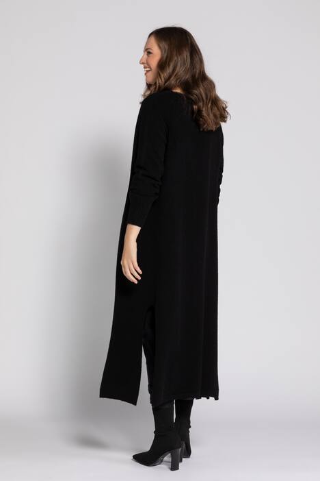Strickjacke Identity, offene Longform, Langarm