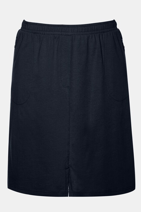Jupe-culotte, jersey, poches zippées