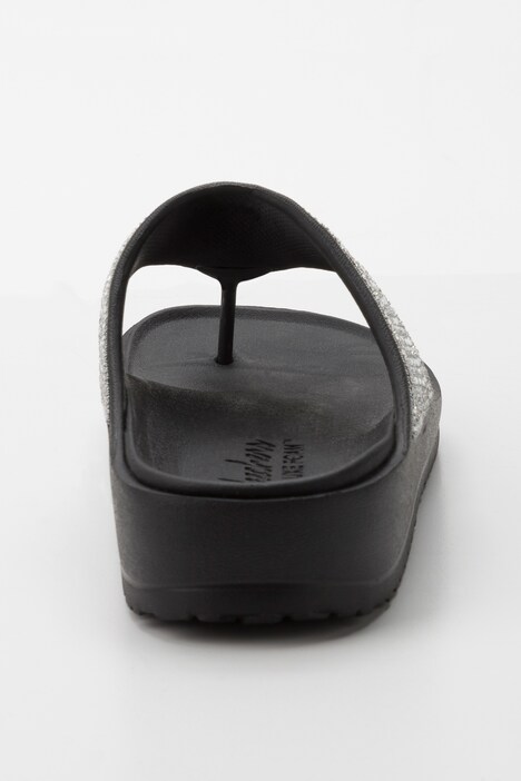 Skechers Zehentrenner, Glitzersteinchen, Weite Komfort