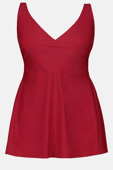 Badekleid, Wickeloptik, Badeanzug, Softcups