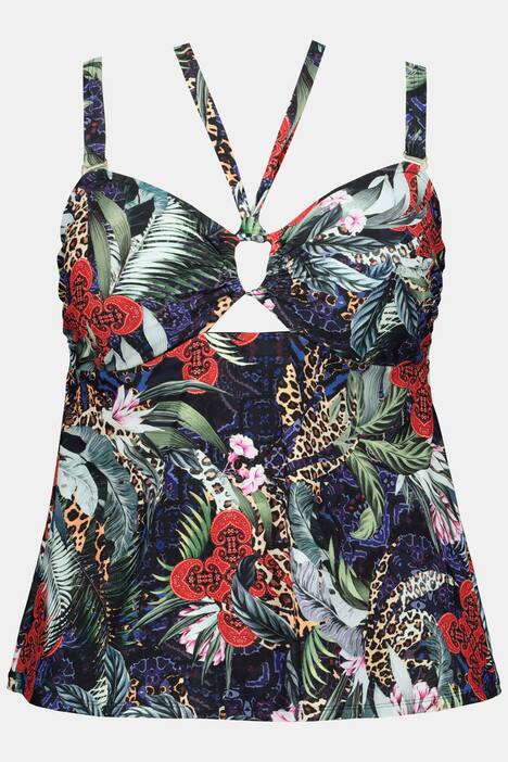 Moroccan Jungle Convertible Tankini Set