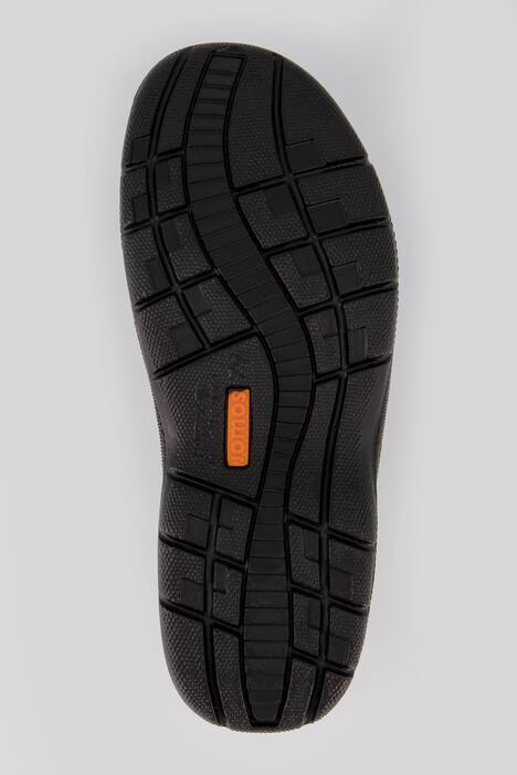 Pánské pantofle, Jomos, kůže, suchý zip, do velikosti 50