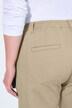 Chino Rena. Jambe carotte. Taille partiellement élastique