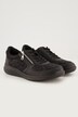 Jomos, sneakers, leer, Air Comfort, rits, wijdte K