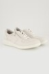 Floral Print Soft Leather Sneakers