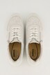 Floral Print Soft Leather Sneakers