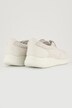Floral Print Soft Leather Sneakers