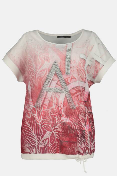 T-Shirt Identity, oversized, Rundhals, Halbarm