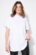 Longshirt, langer Classic Shape, Halbarm