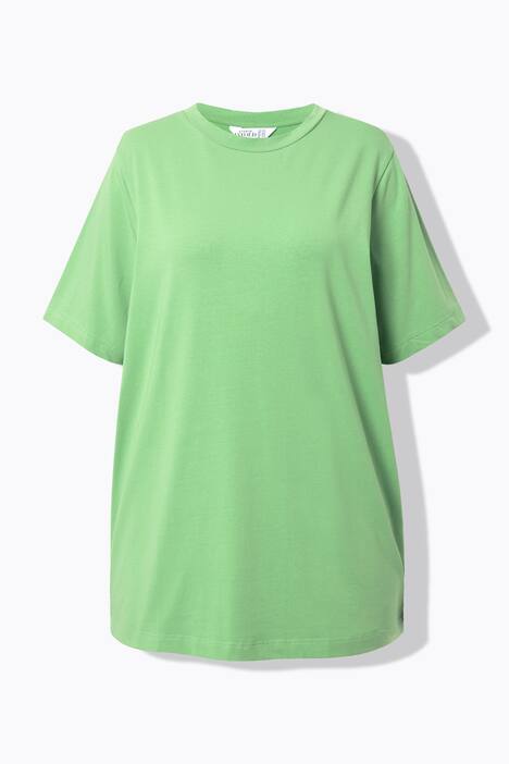 Longshirt, langer Classic Shape, Halbarm