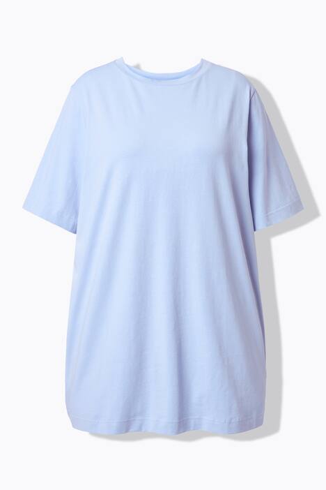 Longshirt, langer Classic Shape, Halbarm