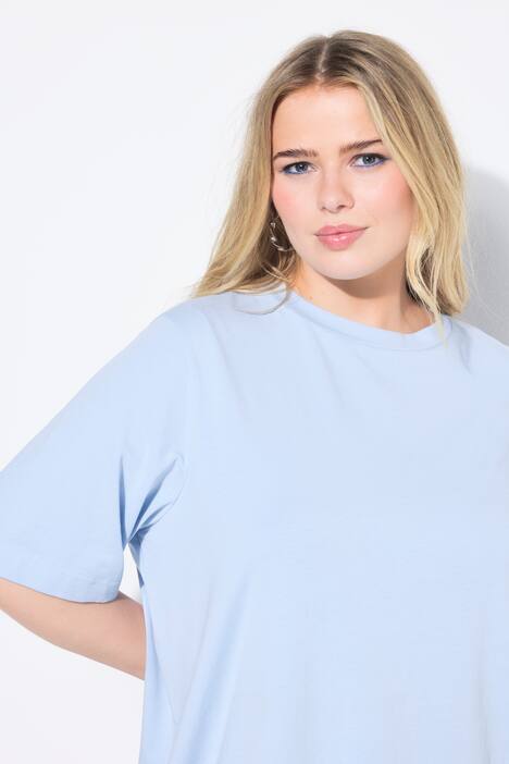 Longshirt, langer Classic Shape, Halbarm