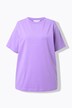 Longshirt, ronde hals, halve mouwen, lang model