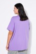 Longshirt, ronde hals, halve mouwen, lang model