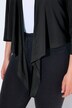 Bolero, chaqueta corta, jersey, mangas 3/4, nudo en la parte inferior