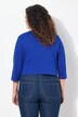 Bolero, kort jasje, jersey, 3/4-mouwen, zoomknoop