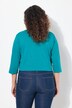 Bolero, kort jakke, jersey, trekvartermer, faldknyting
