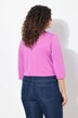 Bolero, kort jasje, jersey, 3/4-mouwen, zoomknoop