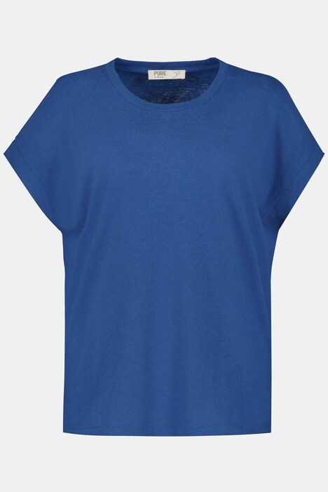 shirt, oversized, ronde hals, biologisch katoen, hennep