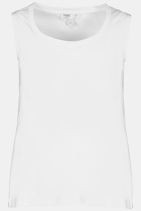Tops, 2er-Pack, Rundhals, ärmellos, Biobaumwolle