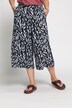 Graphic Animal Print Split Skirt