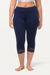 Pantaloni Capri con pizzo elasticizzato sull'orlo, fino alla tg. 72/74