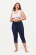 Pantaloni Capri con pizzo elasticizzato sull'orlo, fino alla tg. 72/74