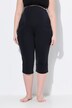 Pantalon corsaire Bellieva de grossesse avec taille élastique. Coton bio, GOTS