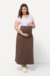 Bellieva rok, zwangerschapskleding, jersey, brede elastische tailleband, biologisch katoen, GOTS