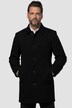 Wollmix Mantel, wasserabweisend, Hemdkragen, bis 8 XL