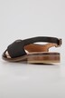Elastic Strap Feminine Style Leather Sandals