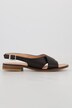 Elastic Strap Feminine Style Leather Sandals