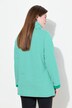 Sweat-shirt à rayures, coupe Classic Fit, col montant et manches longues