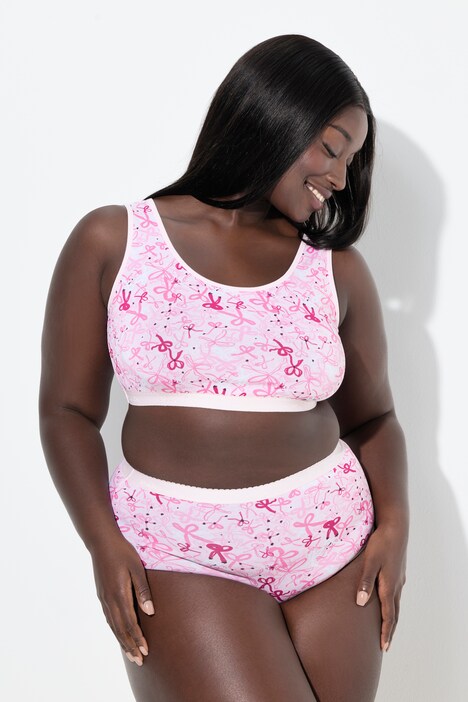 Maxislips, set van 3, hoge taille