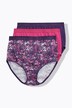 Slips maxi, pack de 3, cintura alta