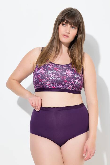 Maxislips, set van 3, hoge taille