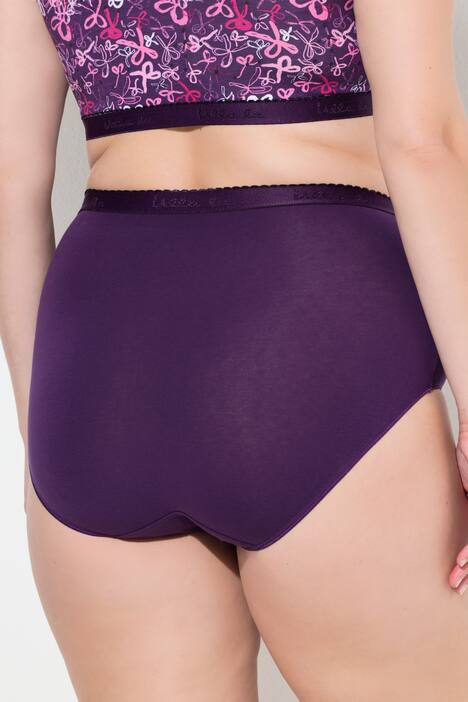 Maxislips, set van 3, hoge taille