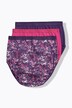 Slips maxi, pack de 3, cintura alta