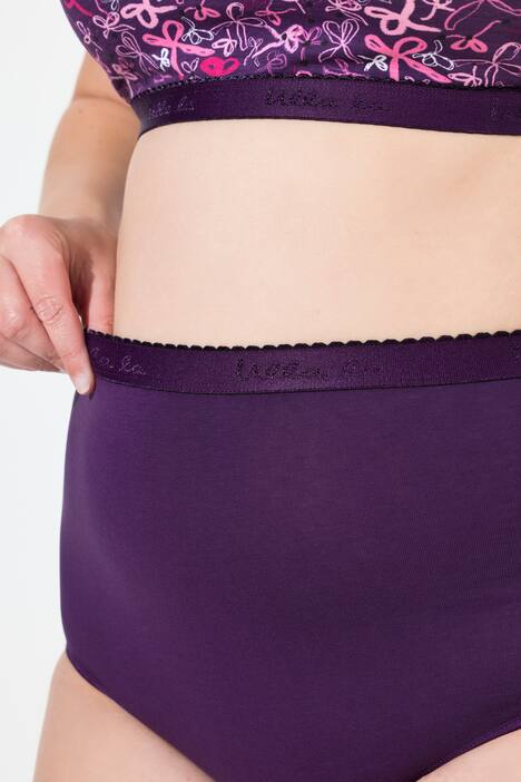 Maxislips, set van 3, hoge taille